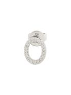 Alinka 18kt White Gold Cloud Diamond Stud - Silver