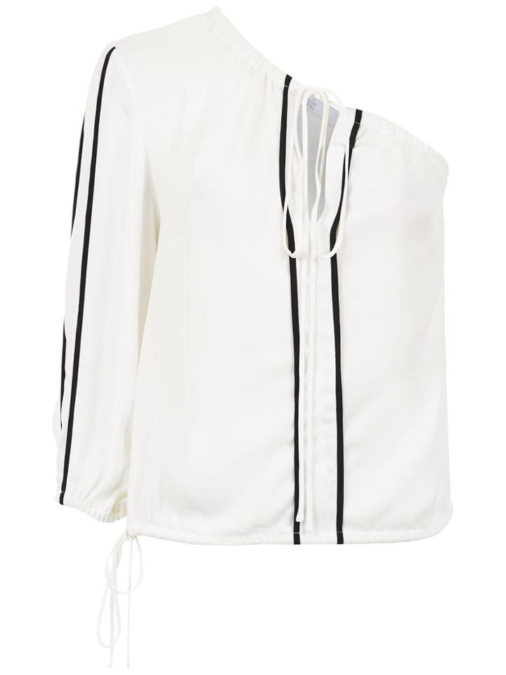 Nk One Shoulder Top - White