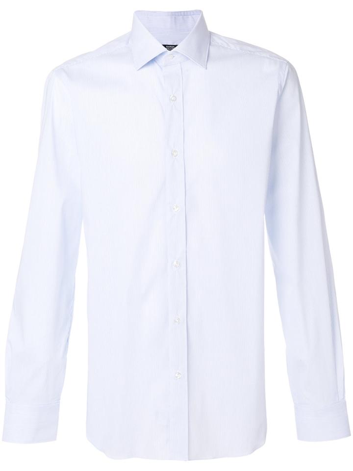 Barba Stretch Shirt - Blue