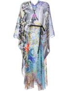 Etro Printed Chiffon Beach Dress