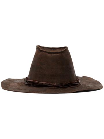 Caravana Brown Leather Hat