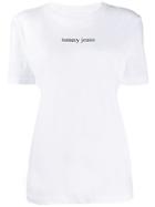 Tommy Jeans Embroidered T-shirt - White