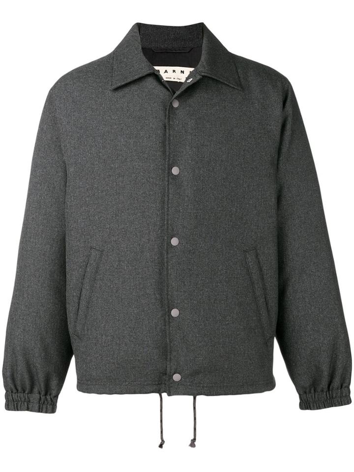 Marni Padded Bomber Jacket - Grey