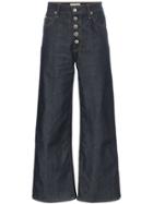 Eve Denim Charlotte High-waist Wide Leg Jeans - Blue