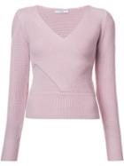 Tome Crossover Sweater, Women's, Size: Medium, Pink/purple, Merino