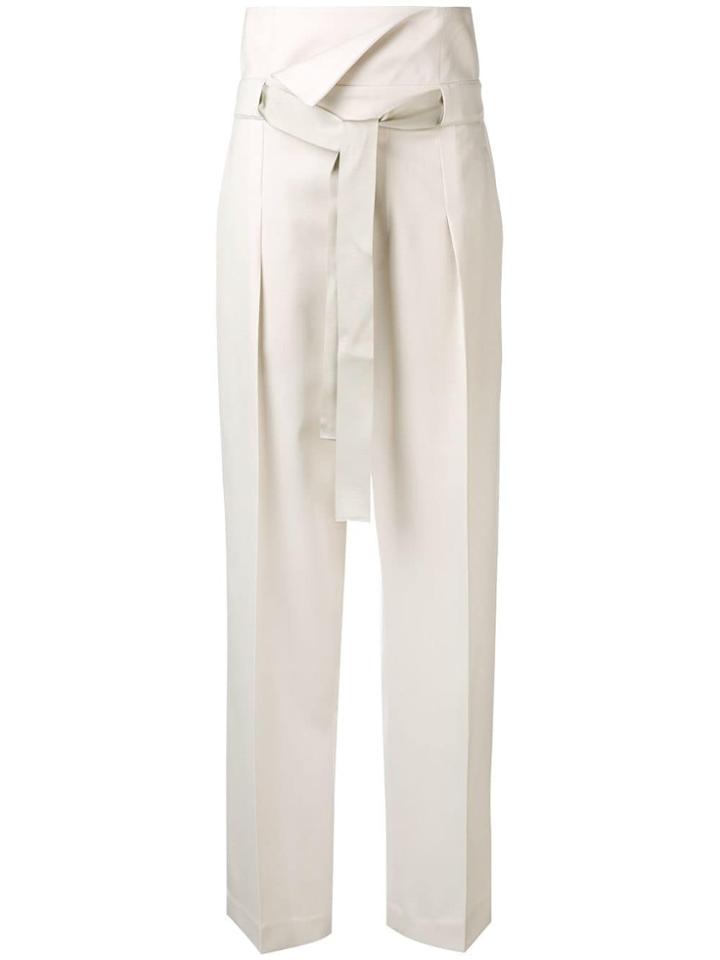 Brunello Cucinelli Pantalon Rabat - White