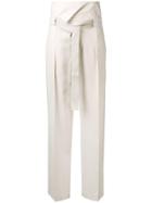 Brunello Cucinelli Pantalon Rabat - White