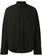 Joe Chia Deconstructed Layered Shirt - Black