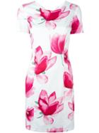 Armani Jeans Floral Print Fitted Dress