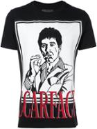 Philipp Plein 'scarface' T-shirt, Men's, Size: Large, Black, Cotton