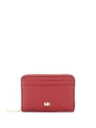 Michael Michael Kors Leather Logo Purse - Red