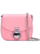 Versus - Chain Strap Shoulder Bag - Women - Calf Leather - One Size, Women's, Pink/purple, Calf Leather