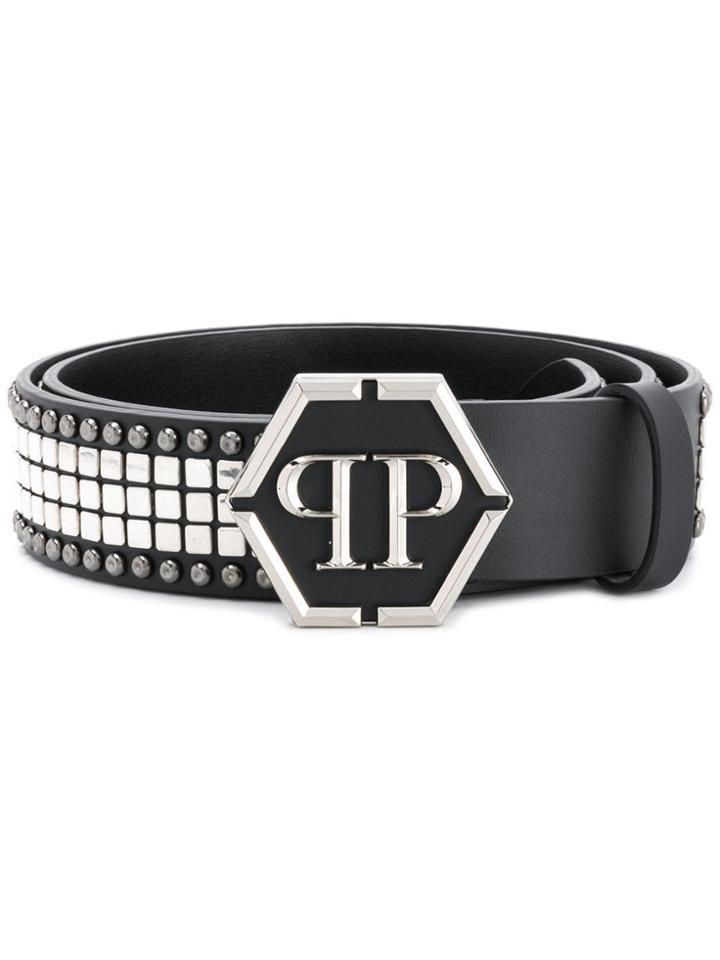 Philipp Plein Studded Belt - Black
