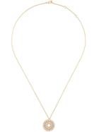 Astley Clarke Large 'rising Sun' Diamond Pendant Necklace - Metallic