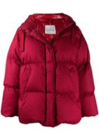 Moncler Oversized Puffer Jacket - Red