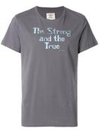 Kent & Curwen Slogan T-shirt - Grey