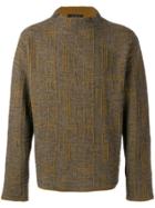Falke Geometric Embroidered Sweater - Yellow
