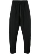 Isabel Benenato Elastic Waistband Trousers, Men's, Size: 52, Black, Wool/viscose/spandex/elastane