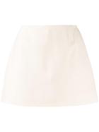 Valentino Mid-rise Mini-skirt - Neutrals