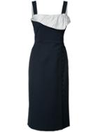 Gabriela Hearst - Pinafore Dress - Women - Silk/spandex/elastane/virgin Wool - 40, Blue, Silk/spandex/elastane/virgin Wool