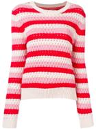 Chinti & Parker Crochet-knitted Sweater - Neutrals