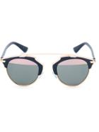 Dior Eyewear - 'so Real' Sunglasses - Unisex - Acetate/metal (other) - One Size, Blue, Acetate/metal (other)