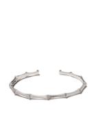 Annoushka 18kt White Gold Dream Catcher Bamboo Diamond Cuff - 18ct