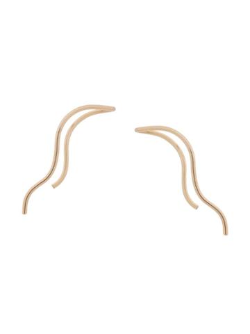 Annika Inez Oversized Earrings - Gold