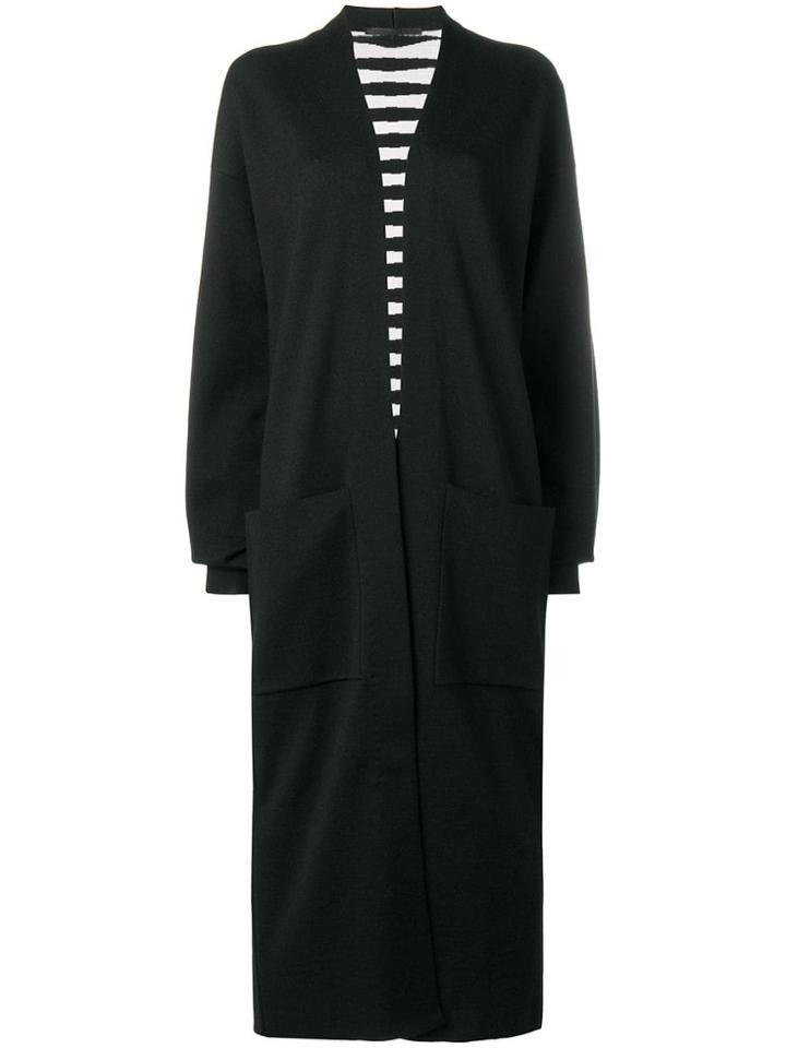 Haider Ackermann Knit Cardi-coat - Black