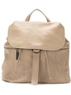 Mara Mac Stitched Backpack - Nude & Neutrals