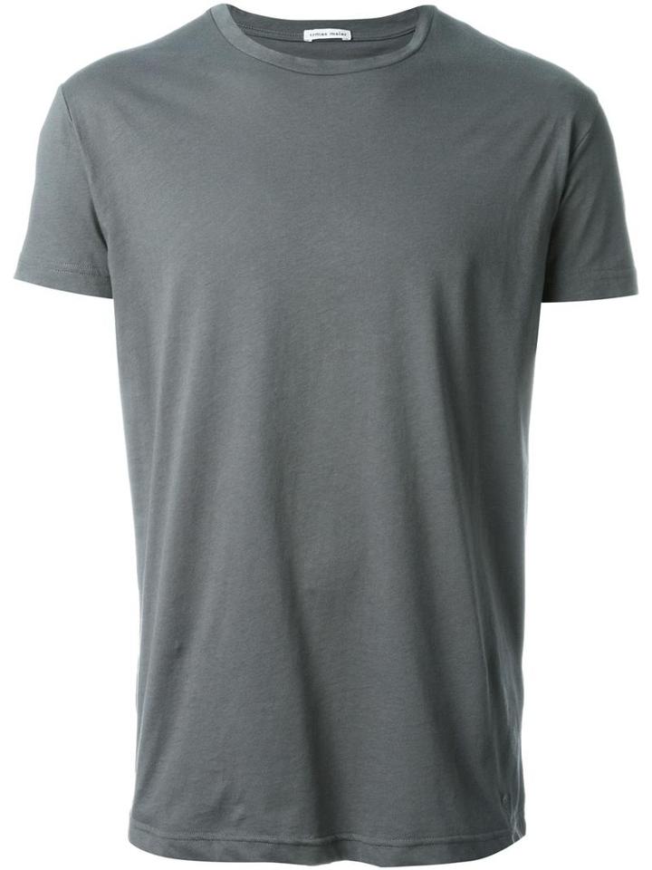 Tomas Maier Classic T-shirt, Men's, Size: Medium, Grey, Cotton