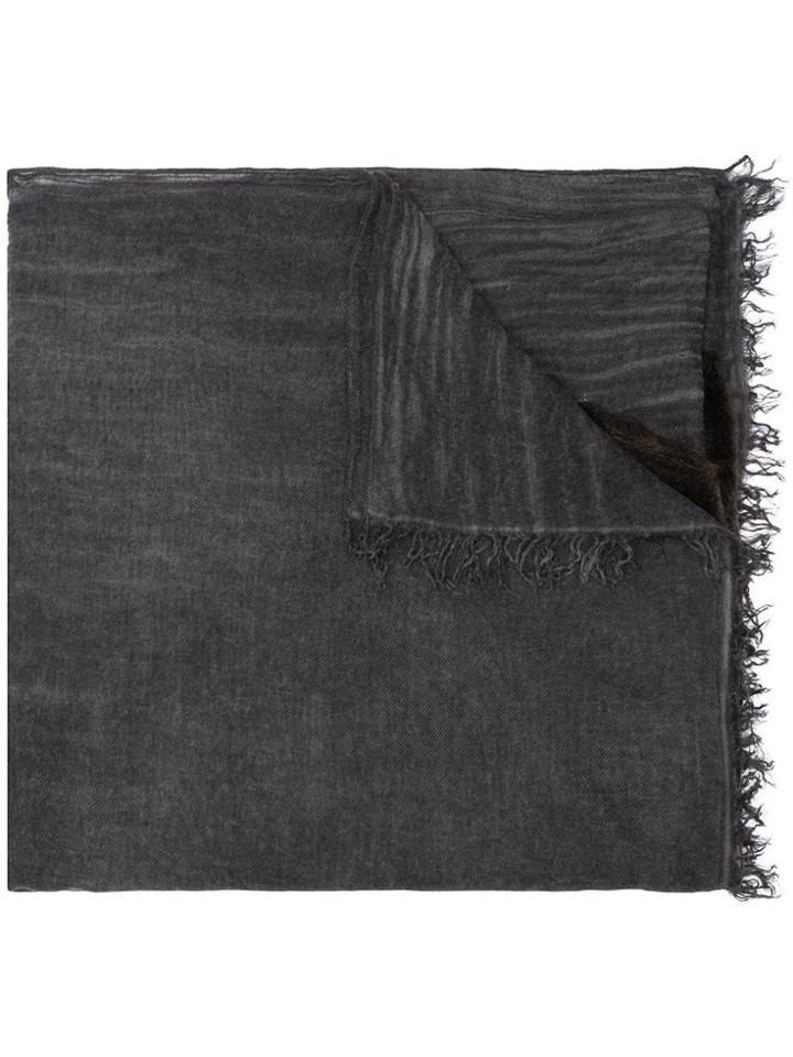 Cutuli Cult Appliqué Scarf - Grey