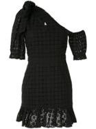 We Are Kindred Sookie Asymmetric Mini Dress - Black