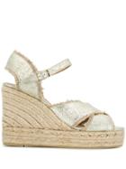 Castañer Bromelia Wedge Sandals - Gold