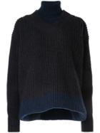 Maison Margiela Double Layer Jumper - Blue