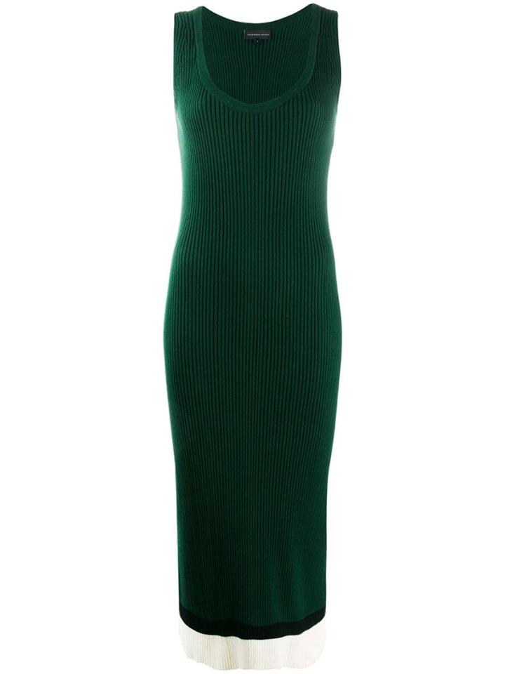 Cashmere In Love Ayla Tank Dress - Green