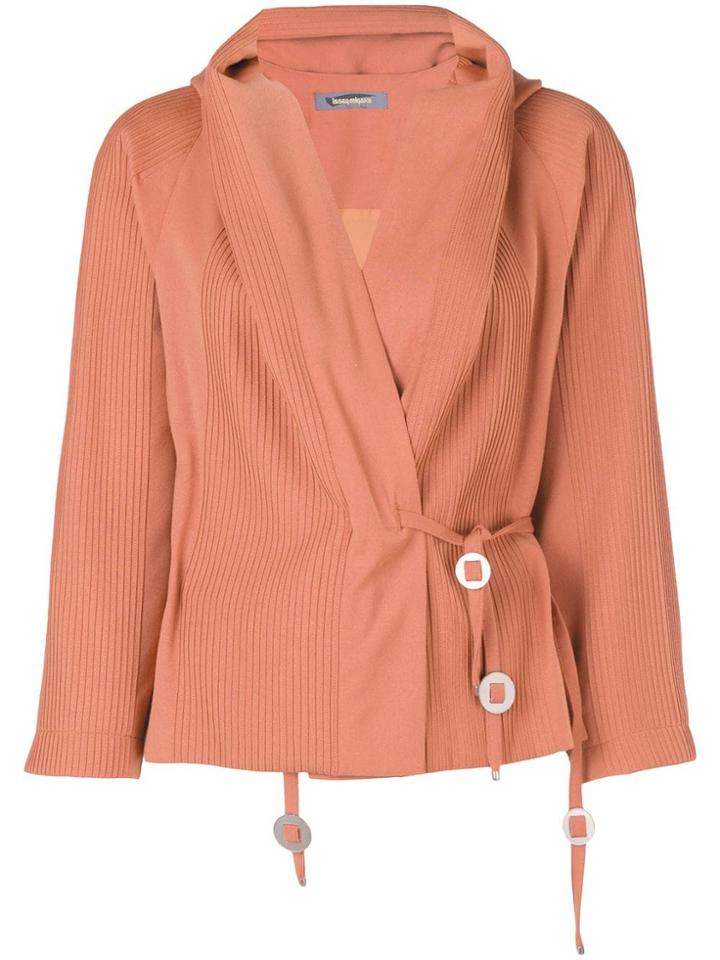 Issey Miyake Vintage 80's Tied Jacket - Yellow & Orange