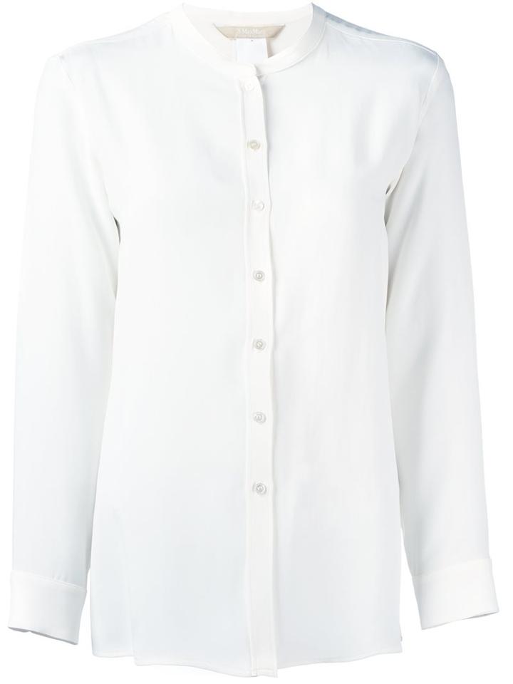 's Max Mara Collarless Shirt