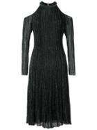 Gig - Cold Shoulder Dress - Women - Polyester/viscose - Pp, Black, Polyester/viscose