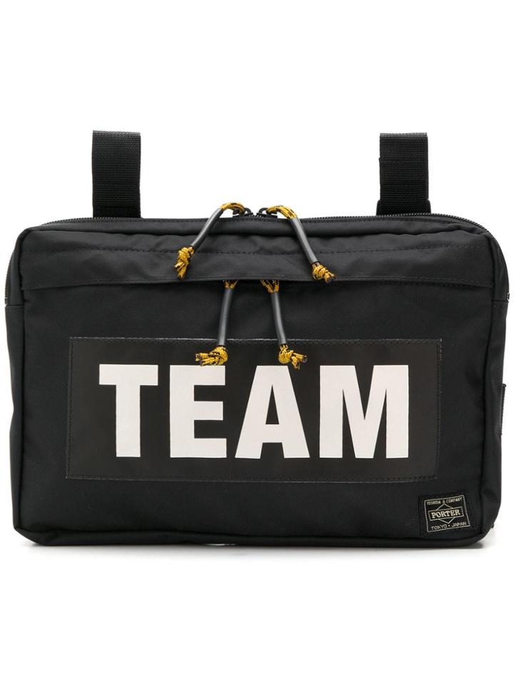 Neighborhood Team Crossbody Bag - Black