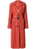 Rejina Pyo Hazel Belted Coat - Red