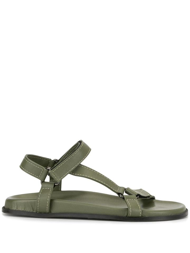 Bassike Open-toe Sandals - Green