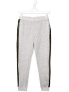 Zadig & Voltaire Kids Side-stripe Track Trousers - Grey