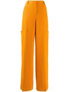 Jacquemus Tailored Wide Leg Trousers - Orange