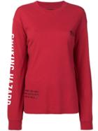 Rta Long-sleeve Printed T-shirt - Red