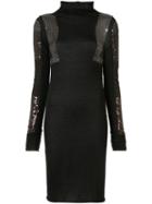 Rick Owens Lilies - Sequinned Dress - Women - Cotton/polyamide/viscose - 42, Women's, Black, Cotton/polyamide/viscose