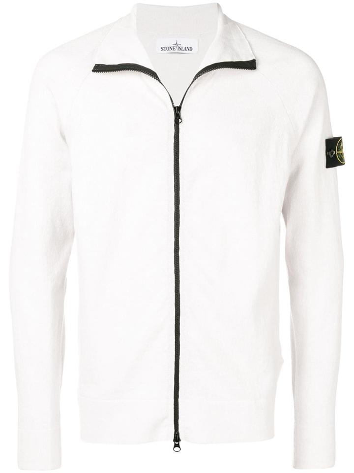 Stone Island Zipped Sweatshirt - Neutrals