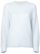 Vince Round Neck Jumper - Blue