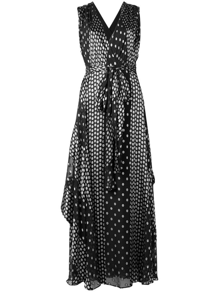 Diane Von Furstenberg Polka Dot Dress - Black