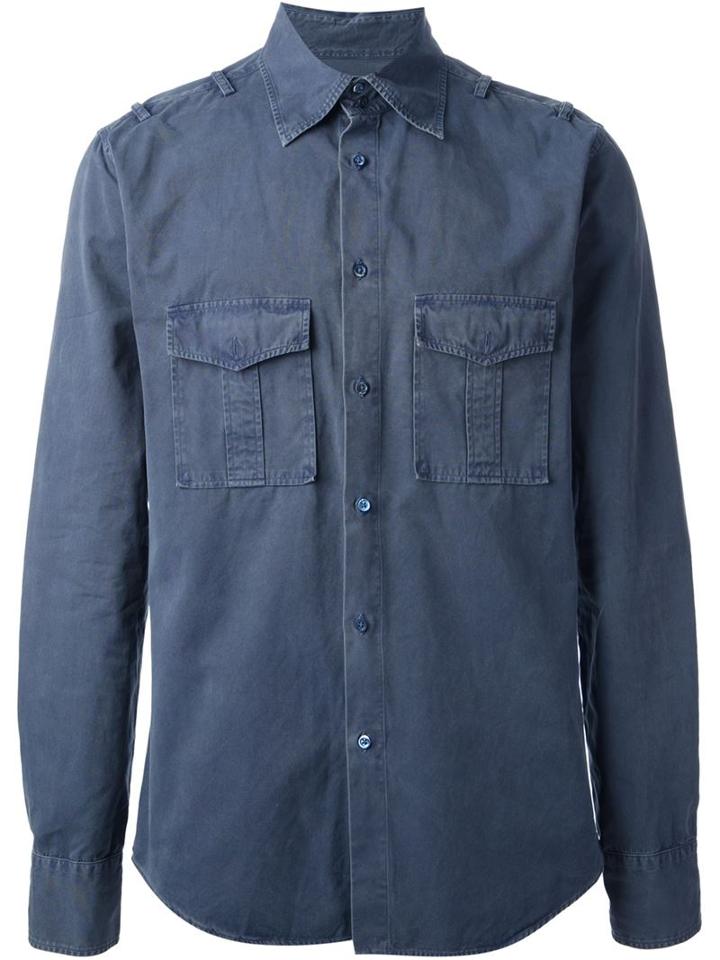 Jil Sander Vintage Military-style Shirt